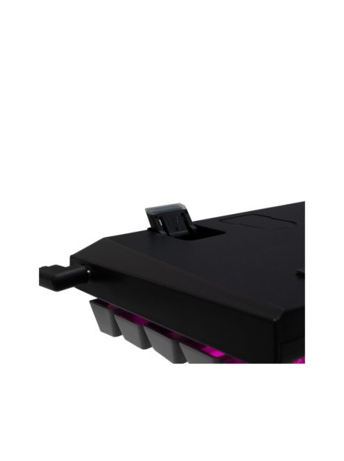 WHITE SHARK WAKIZASHI-2/B-G/R-HU, GK-002113V2/B-G/R-HU fekete/szürke magyar, mechanikus gamer billentyűzet, piros kapcs.
