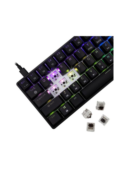 WHITE SHARK GK-004131B/BR-US SHINOBI-2/B-BR-US mech. bill. 61 barna gomb,fekete,angol