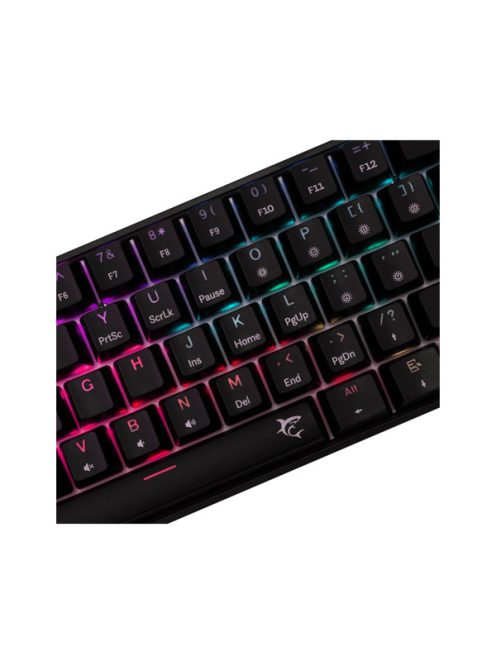 WHITE SHARK GK-004111B/R-US SHINOBI-2/B-R-US mech. bill. 61 piros gomb,fekete,angol