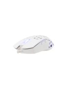 WHITE SHARK GM-5018W CARADOC-B 7D / 7200 dpi fehér RGB gamer egér
