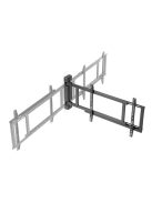 Nedis TVWM5860BK LCD TV / monitot motoros fali tartó konzol, 32-75", max. teherbírás 60 kg, faltáv:56mm, távirányító