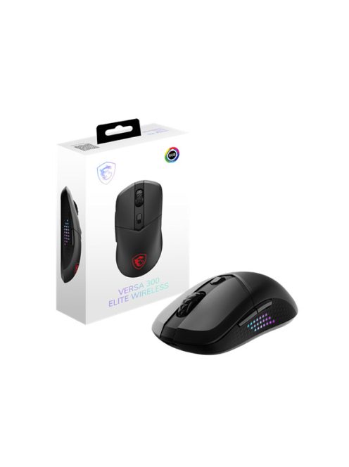 MSI ACCY VERSA 300 ELITE W Wireless Gaming Mouse, Black
