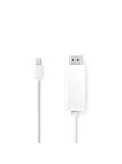 Nedis CCGL37600WT20 mini Displayport1.2 kábel, mini Display port dugó - HDMI dugó, 1080p, 2m