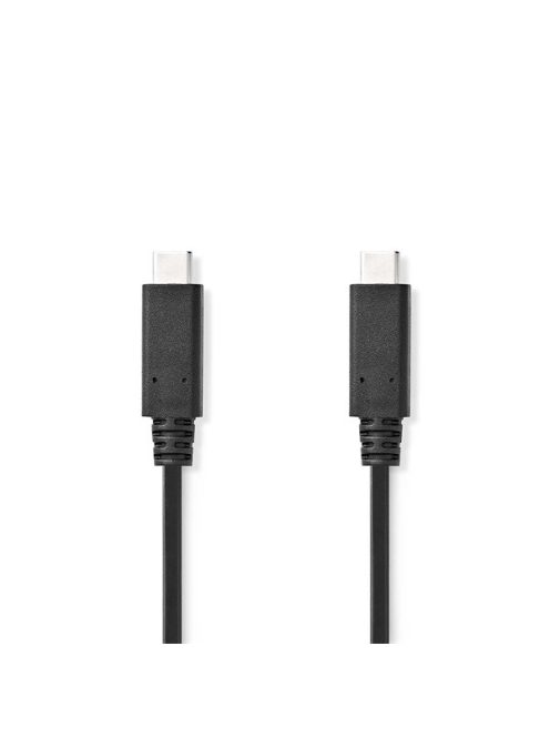 Nedis CCGL64750BK10 USB C - USB-C kábel, USB3.2 Gen 2, 240W, 20 Gbps, 1m, (USB3.1, USB3.0, USB2.0)