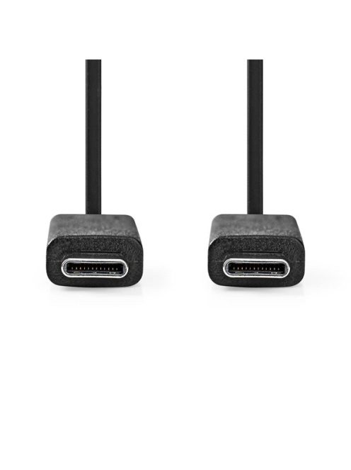 Nedis CCGL64750BK10 USB C - USB-C kábel, USB3.2 Gen 2, 240W, 20 Gbps, 1m, (USB3.1, USB3.0, USB2.0)