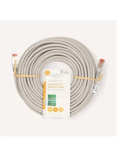  Nedis CCGL85220GY200 UTP / FTP Cat6 patch kábel, RJ45 aranyozott érintkezők, 10/100/1000 Mbit/s, hossz 20m