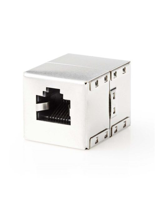 Nedis CCGB89011ME Cat5e / Cat6, RJ45 UTP toldó, árnyékolt, fém