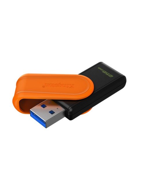 KINGSTON Pendrive 256GB, DT Exodia S USB 3.2 Gen 1 (fekete-narancs)