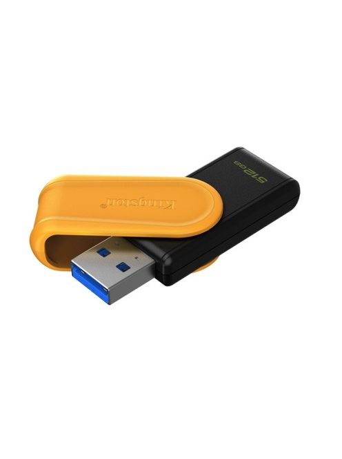 KINGSTON Pendrive 512GB, DT Exodia S USB 3.2 Gen 1 (fekete-sárga)
