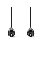 Nedis CAGL25000BK100 optikai audio kábel, TosLink dugó, hossz 10m