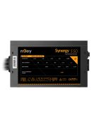 NJOY Tápegység Synergy 650W, 12cm, 20+4, Aktív PFC 80+ White