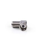 Nedis CSGP41942ME F adapter 90°,  F dugó - F aljzat, 10db/csomag