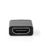 Nedis CCGB64650GY USC 3.2 Gen 1, USB-C (USB C) - HDMI kimenet átalakító adapter, 4K@60Hz