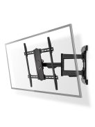 Nedis TVWM6570BK 43"- 100" LCD TV / monitor fali tartókonzol, maximum 70 kg, forgatható / dönthető, 3 forgáspont