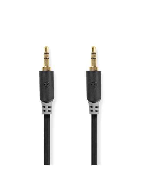 Nedis CABW22000AT10 sztereo audió kábel 3,5mm sztereo jack dugó - dugó,  aranyozott,  1 m