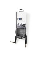 Nedis COTH23005GY30 félprofi audio kábel, 6,35mm mono jack dugó - dugó, hossz 3m, rugalmas