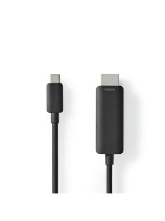   Nedis CCGL64655BK20 USB C (USB-C) - HDMI kábel, USB 3.2 Gen 1, 4K@60Hz, hossz 2m