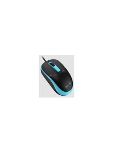   GENIUS Vezetékes egér optikai DX-123, USB, 1000dpi, Fekete/Kék