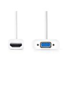 Nedis CCGB34900WT02 HDMI - VGA adapter