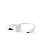 Nedis CCGB64651WT02 USB 3.2 Gen 1, USB-C (USB C) - HDMI 4K@30Hz, 0,20m