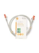 Nedis CCGL85230GY10 UTP Cat6 patch kábel, RJ45 aranyozott érintkezők, hossz 1m