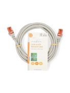 Nedis CCGL85230GY30 UTP Cat6 patch kábel, RJ45 aranyozott érintkezők, hossz 3m