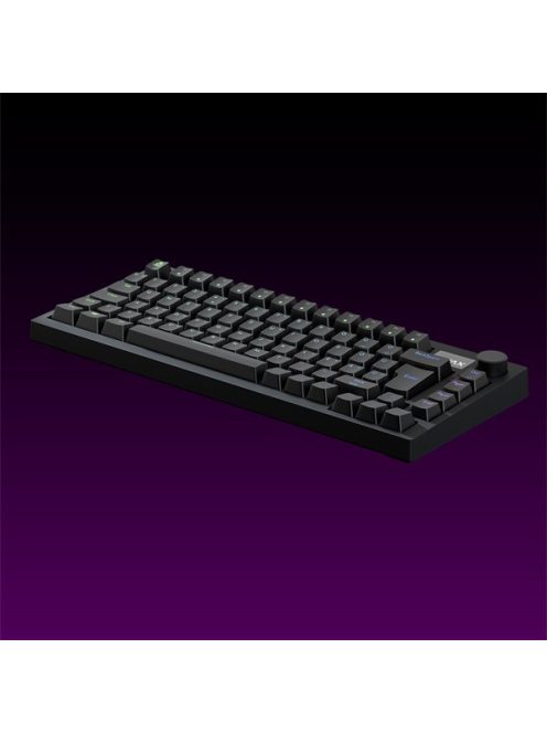 AVAX Vezetékes Billentyűzet GM02 PRO, Fekete, Mechanikus, Brown Switch, HUN
