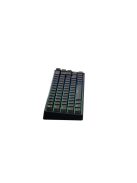 AVAX Vezetékes/Vezeték Nélküli Billentyűzet GM01 PRO USB, Fekete, Mechanikus, Red Switch, HUN