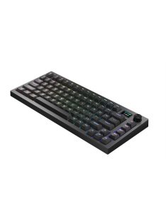   AVAX Vezetékes/Vezeték Nélküli Billentyűzet GM02 PRO USB, Fekete, Mechanikus, Red Switch, HUN