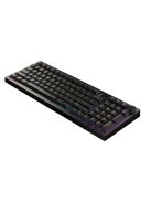 AVAX Vezetékes/Vezeték Nélküli Billentyűzet GM03 PRO USB, Fekete, Mechanikus, Red Switch, HUN