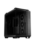 ASUS Ház TUF Gaming GT502, Tápegység nélkül, Fekete, Üvegfalú