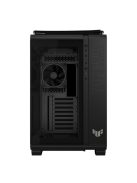 ASUS Ház TUF Gaming GT502, Tápegység nélkül, Fekete, Üvegfalú