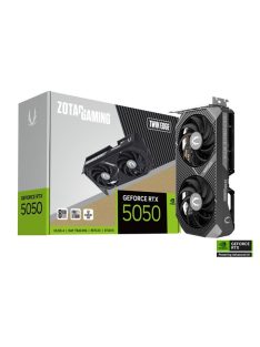   ZOTAC Videokártya PCI-Ex16x nVIDIA RTX 5050 TWIN EDGE 8GB GDDR6