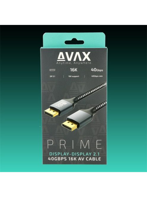 AVAX Kábel Display port - Display port 2méter