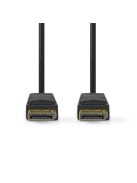 Nedis CCGL37010BK20 Displayport kábel 4K@60Hz, aranyozott csatlakozók, 2m
