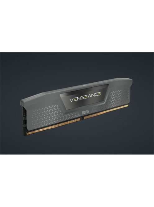 CORSAIR Memória VENGEANCE DDR5 16GB 5200MHz CL40, AMD EXPO & INTEL XMP, szürke