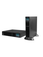 iPOWER UPS, 3000VA, 3000W, 8x C13 + 1x C19, SNMP/USB/RS-232,szünetmentes tápegység, LCD kijelző, AVR, online, Rack/Tower