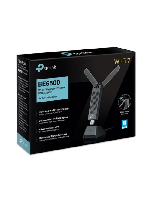 TP-LINK Wireless USB Adapter Dual Band BE6500, ARCHER TBE400UH