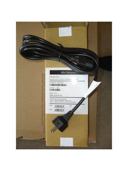 LENOVO szerver PSU - tápkábel, 2,8m, 10A line C13 to CEE 7/7