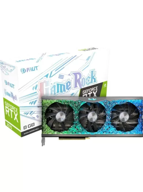 Palit RTX 3070 GameRock 8GB használt videokártya