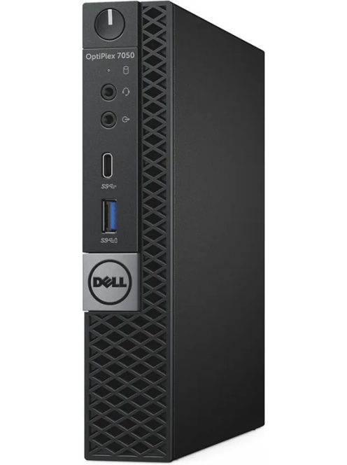 Dell Optiplex 7050 Micro / i7-6700T / 8GB / 256 NVME / Integrált / A /  használt PC