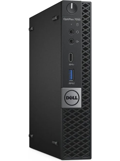 Dell Optiplex 7050 Micro / i7-6700T / 8GB / 256 NVME / Integrált / A /  használt PC