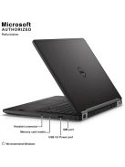Dell Latitude E7270 / i5-6300U / 16GB / 256 SSD / CAM / FHD / US / Integrált / A /  használt laptop