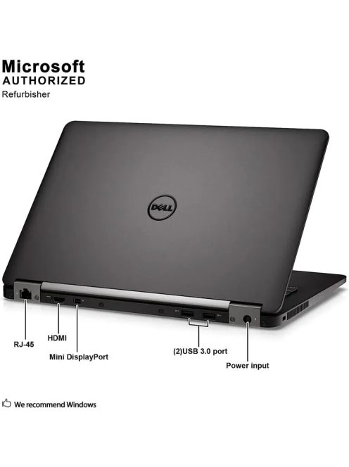 Dell Latitude E7270 / i5-6300U / 8GB / 256 SSD / CAM / FHD / EU / Integrált / B /  használt laptop