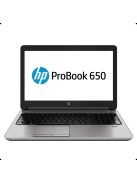 HP ProBook 650 G1 / i5-4210M / 4GB / 180 SSD / NOCAM / FHD / US / Integrált / A /  használt laptop