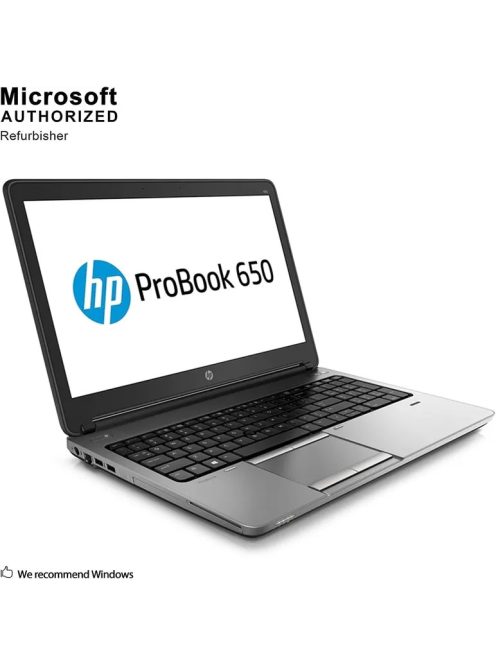 HP ProBook 650 G1 / i5-4210M / 4GB / 180 SSD / NOCAM / FHD / US / Integrált / A /  használt laptop