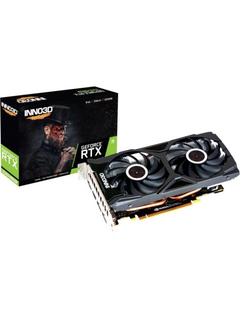 Inno3D nVidia GeForce RTX 2060 Super Gaming OC X2 8GB GDDR6  használt videokártya