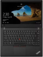 Lenovo ThinkPad T480 / i5-8250U / 8GB / 256 NVME / CAM / FHD / US / Integrált / A / Win 11 Professional 64-bit használt laptop új akkumulátorral