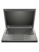Lenovo ThinkPad T440 / i5-4300U / 4GB / 120 SSD / CAM / HD / HU / Integrált / B /  használt laptop