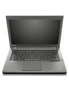 Lenovo ThinkPad T440 / i5-4300U / 4GB / 128 SSD / CAM / HD+ / HU / Integrált / B /  használt laptop